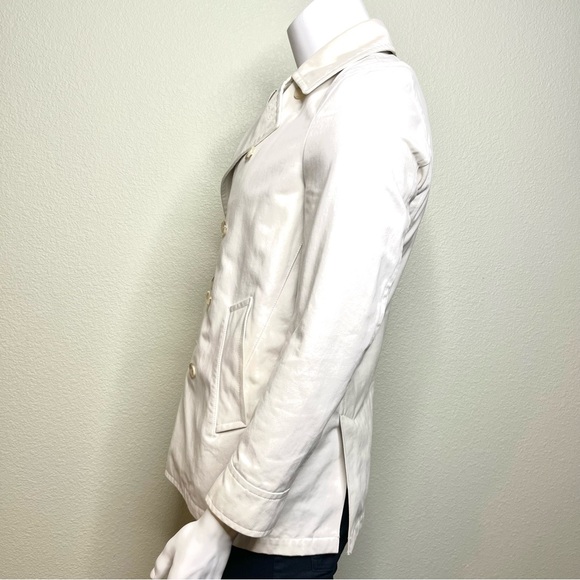 BANANA REPUBLIC cream-colored trench coat - Picture 4 of 13